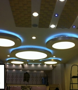 circle lights false ceiling